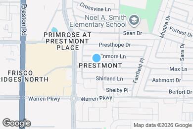 Map image of the property - 9510 Prestmont Pl