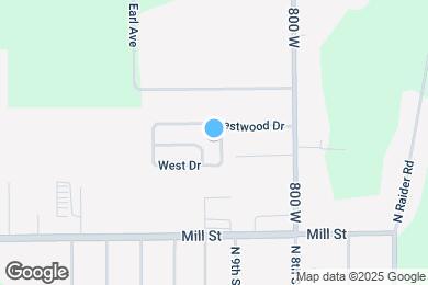 Map image of the property - Crestwood MHC