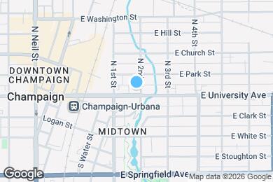 Map image of the property - 132 E University