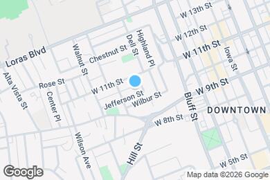 Map image of the property - 571 Jefferson St