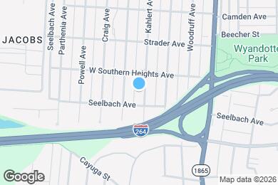 Map image of the property - 3746 Kahlert Ave