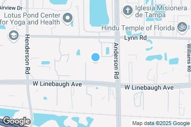 Map image of the property - 6101 W Linebaugh Ave