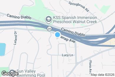 Map image of the property - 207 Saranap Ave