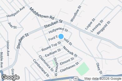 Map image of the property - 1210 Round Top St