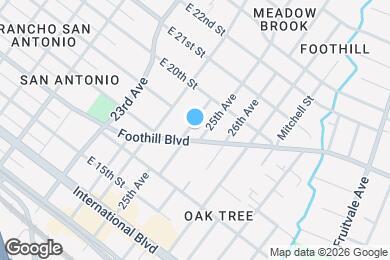 Map image of the property - 1824 Irving Ave