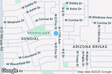 Map image of the property - 11912 W Scotts Dr