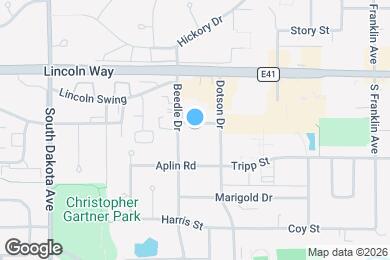 Map image of the property - 4018 Baughman Rd