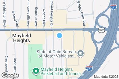 Map image of the property - 1520 Woodrow Ave