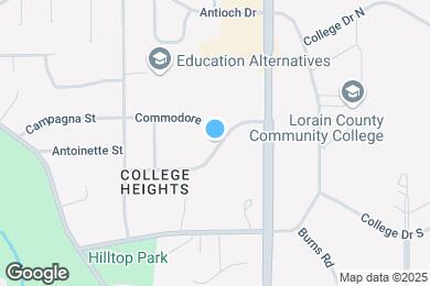 Map image of the property - College Park Apartments