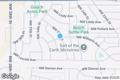Map image of the property - 2316 NW 28th St