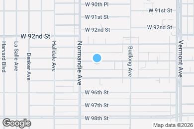 Map image of the property - 1314-1318 W 94th St