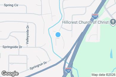 Map image of the property - 2322 Chevy Chase Ln