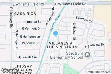 Map image of the property - 2634 S Southwind Dr