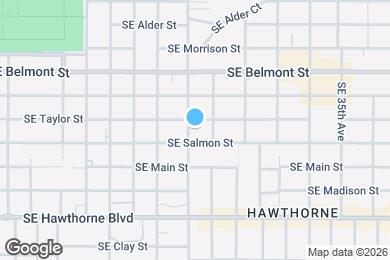 Map image of the property - 1114 SE 30th Ave