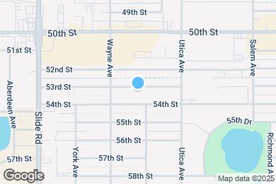 Map image of the property - 4825 53rd St