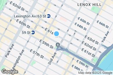Map image of the property - 236 E 61st St