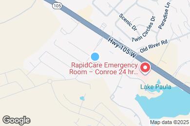 Map image of the property - 18413 Sunrise Oaks Ct