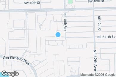 Map image of the property - 851 NE 209th Terrace