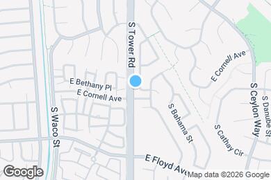 Map image of the property - 2931 S Tower Way