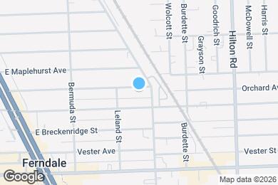 Map image of the property - 610 E Lewiston Ave