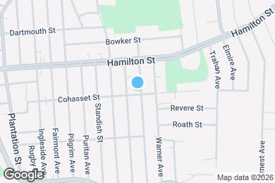 Map image of the property - 98 Dana Ave