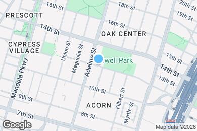 Map image of the property - 1120 12th St