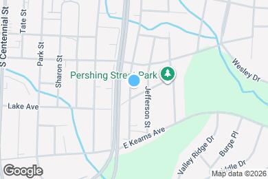 Map image of the property - 1023 Richland St