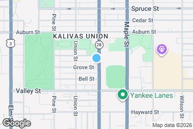 Map image of the property - 292 Grove St