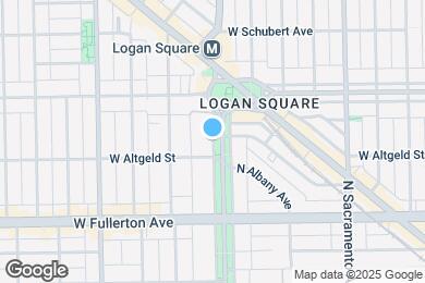 Map image of the property - 2516 N Kedzie Blvd