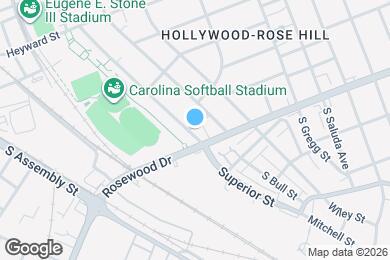 Map image of the property - 1400 Dreher St