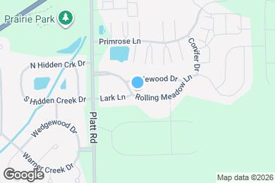 Map image of the property - 4141 Rolling Meadow Ln