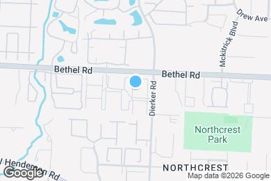 Map image of the property - 2184 Hedgerow Road