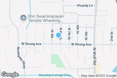 Map image of the property - 286-288 8th St