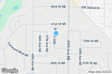 Map image of the property - 3913 48th Ave NE
