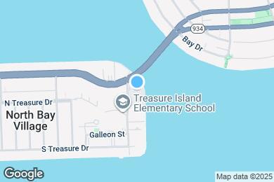 Map image of the property - 7601 E Treasure Dr