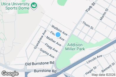 Map image of the property - 1411 Fincke Ave