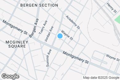 Map image of the property - 487 Mercer St