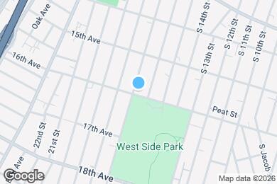 Map image of the property - 273 16th Ave