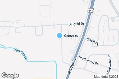 Map image of the property - 1411 Stadium View Dr