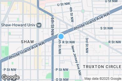 Map image of the property - 449 R St NW