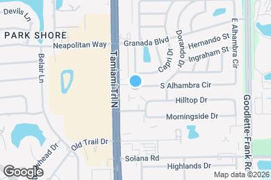 Map image of the property - 1000 S Alhambra Cir