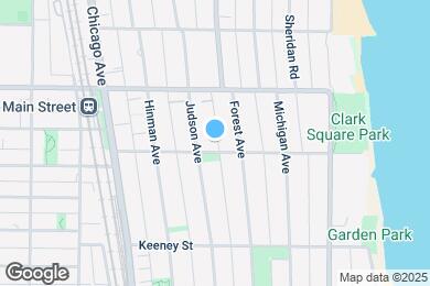 Map image of the property - 321 Kedzie St
