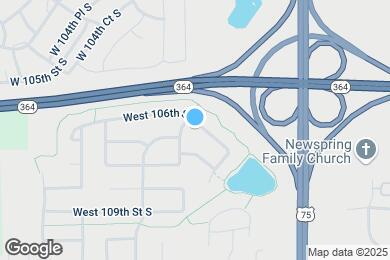 Map image of the property - 3520 West 106th St S