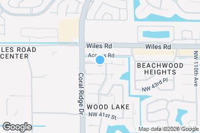 Map image of the property - 11596 NW 45th St