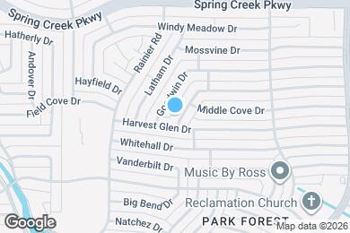 Map image of the property - 4005 Overdowns Dr