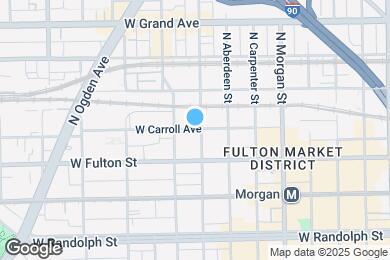 Map image of the property - 1119 W Carroll Ave