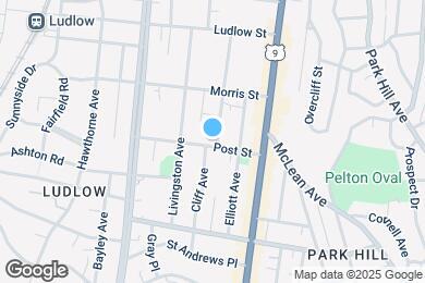 Map image of the property - Hamilton Avenue, YONKERS