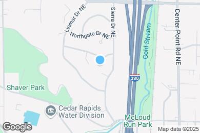 Map image of the property - Forest Ridge Apartments