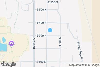 Map image of the property - 123 E 300 N