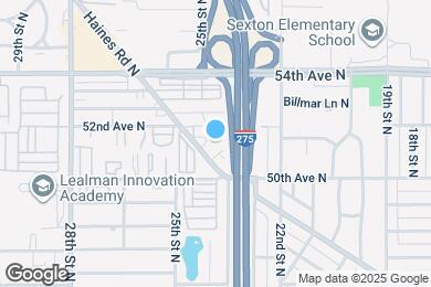 Map image of the property - 2412 51st Ave N